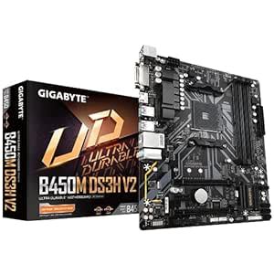 Amazon.in: Buy GIGABYTE AMD B450M DS3H V2 Ultra Durable Motherboard ...