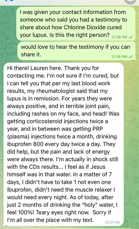 Lupus In Remission/Cured – The Universal Antidote