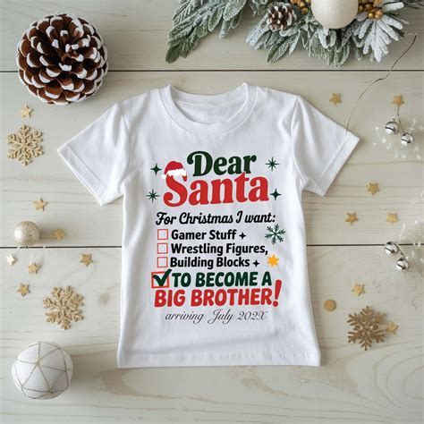 Santa's Promoting Me to Big Brother Christmas Big Brother Announcement ...