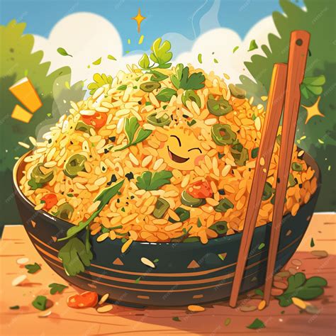 Premium Vector | Bangalore Bisi Bele Bath and Spicy Rice Dish