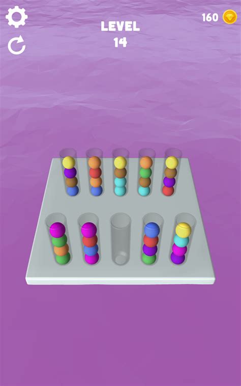 Sort Balls Puzzle - Bubble Sortpuz Color Sort Puzzle Game 3D Sorting ...