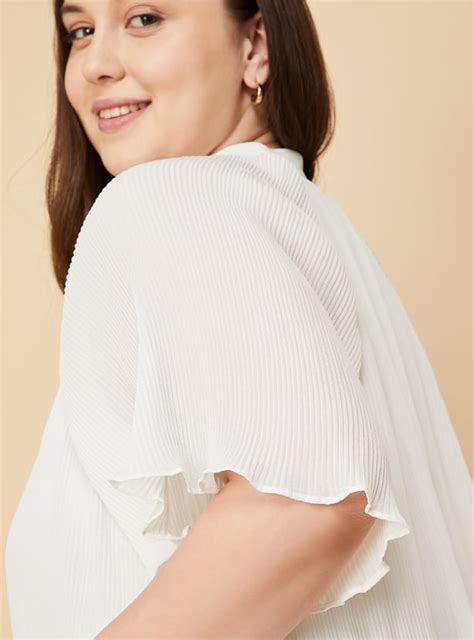 Buy Women Accordion Pleated Tie-Up Top Online at just Rs. 999.0 ...