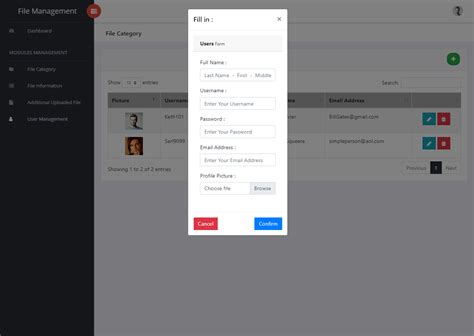Image result for Bootstrap 5 File Management System