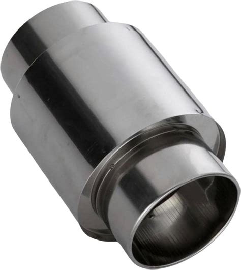 Buy Almencla Straight Stove Pipe Chimney Flue Extension Tube Fittings ...