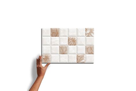 Buy Ebon Tan Decor Tile | Ceramic wall - Nitco Tiles & Marble
