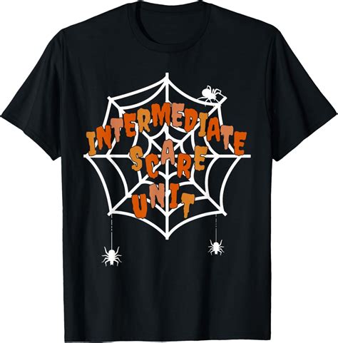 IMCU Intermediate Care Unit Nurse Spooky Halloween Costume Funny Creative Graphic T-Shirt ...