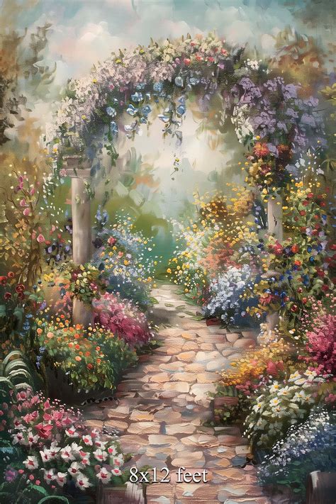 Rts Eden Garden 8X12 Ft. Fabric – Artista Prop Shop