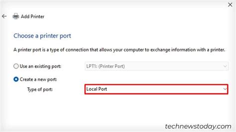Image result for Printer Port Setting