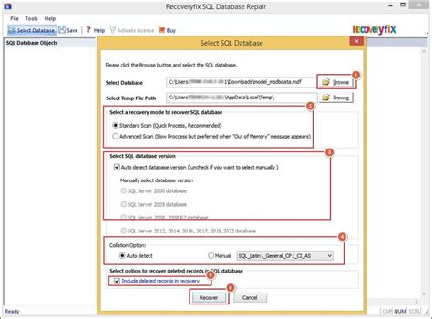 Image result for SQL Restore DB with MDF