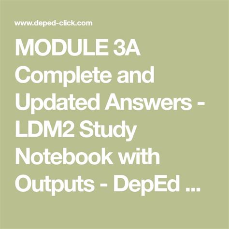 Image result for Ldm2 Module 3A