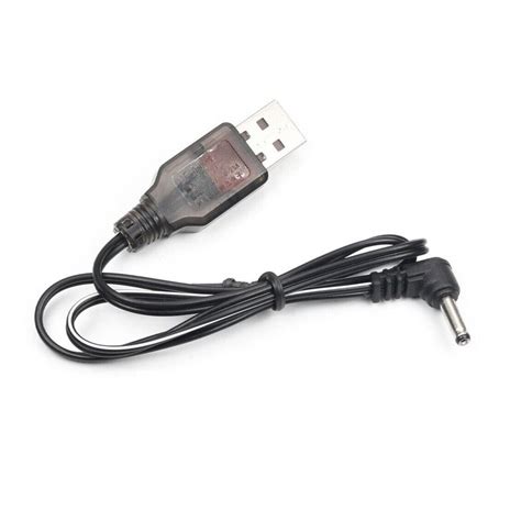 USB Charging Cable (Built-in Chip) with 3.5mm DC Elbow for Ni-CD/Ni-MH
