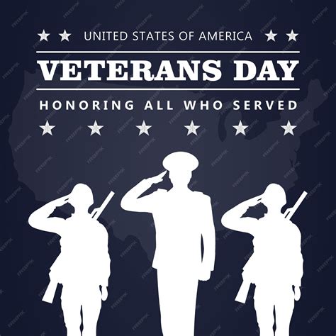 Premium Vector | Veterans day poster military celebration for poster invitation and social media ...