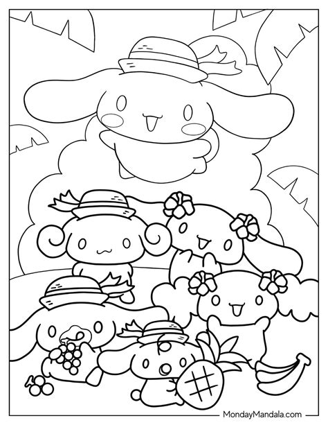 22 Cinnamoroll Coloring Pages (Free PDF Printables)