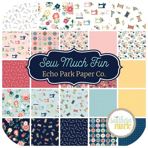 Echo Park Paper Company | Sew Much Fun | Riley Blake | Southern Fabric