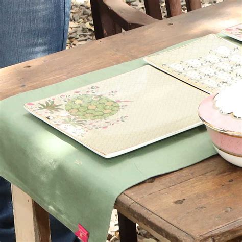 Pichwai | Buy Premium Square Platter Online - Kaunteya