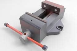 Image result for Machine Vice Assembly Drawing