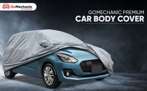 Gomechanic Premium Car Body Cover with Mirror Pocket Compatible with ...