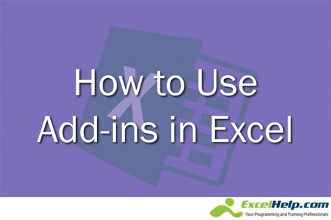 Image result for Program Add in Excel