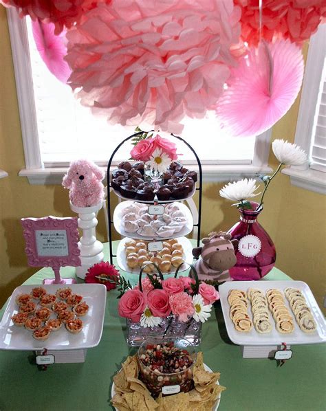 Pink & Girly Baby Shower Party Ideas | Photo 1 of 14 | Catch My Party