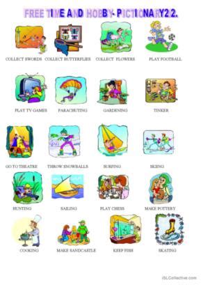 Free Time Worksheet 的图像结果
