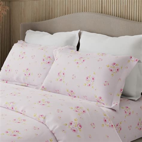 Buy BOUTIQUE LIVING Nature Bouquet Cotton 300TC Floral Print 3Pcs Super ...