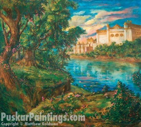 Landscapes and Backdrops - Puskar Paintings | Fantasy art landscapes ...