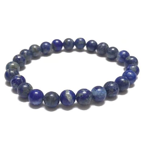 Buy ASTRODIDI Lapis Lazuli Gemstone Bracelet (Handmade & Stretchable ...