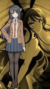 Mai Sakurajima Dibujo Anime Matte Finish Poster Paper Print - Animation ...