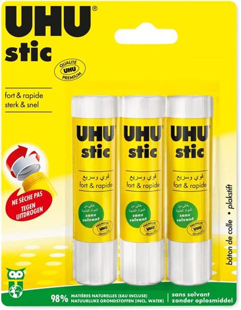 Buy 39;Uhu 041275 Despicable Me Stic Glue Stick x 8.2 g 3 in Blister ...