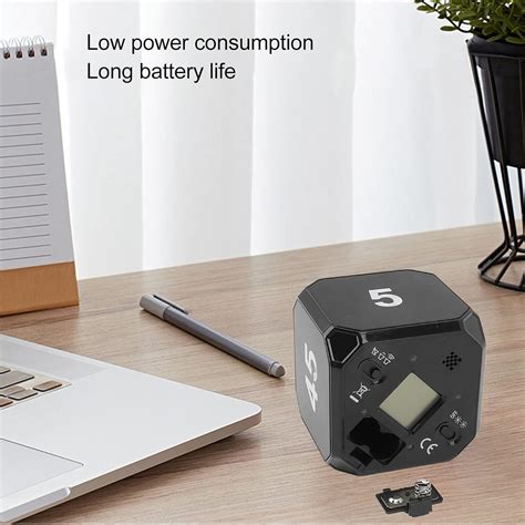 Fabater Cube Timer, Sensor Flip Timer Kitchen Timer, Digital India | Ubuy