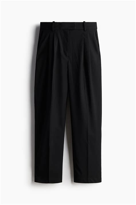 Ankle-Length Pants - Black - Ladies | H&M US
