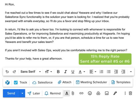 Follow Up Email