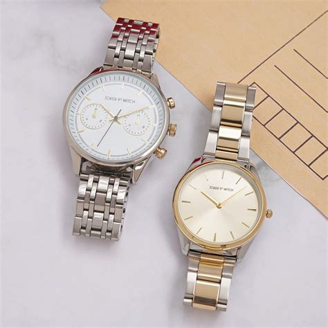 Shop Joker & Witch Harry & Megan Couple Watches For Men & Women