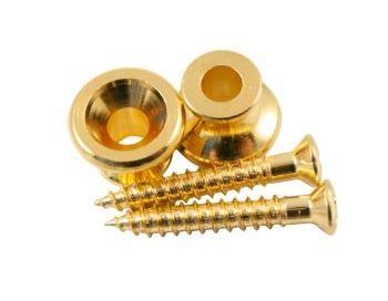 Kluson Replacement Gibson Strap Button Gold (Set 2) : Amazon.in ...
