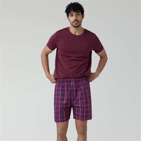 Men’s Autumn Maroon Checkmate Boxer Shorts – XYXX Apparels