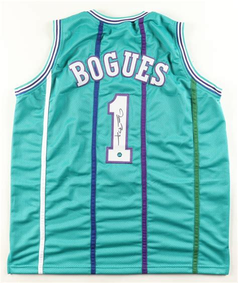 Muggsy Bogues Signed Jersey (AWM) | Pristine Auction