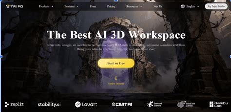 Tripo Studio: The All-in-One AI 3D Model Generator for Creators ...