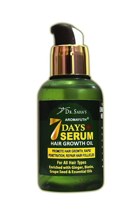 Buy Dr. Saha`S AromaYuth 7 Days+ Hair Serum (Hair Growth Oil) (60ml ...