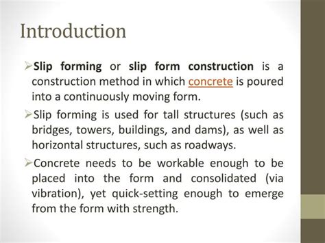 Image result for Slip Form Process