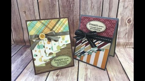 Image result for Curtain Fold Card Tutorial