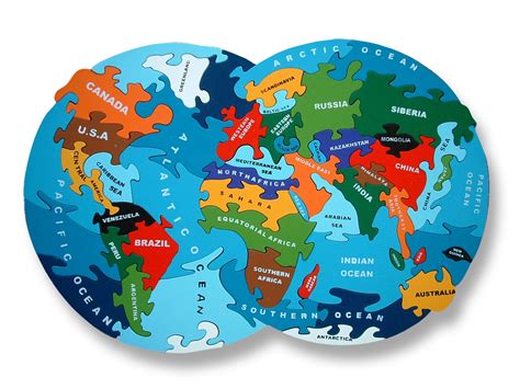 Gifts For A Girl | World map puzzle, Wooden jigsaw puzzles, Free toys