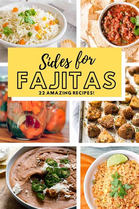 11 tasty side dishes to serve with your fajitas – Artofit