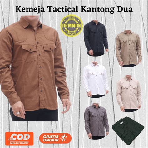 Jual Kemeja Tactical - Kemeja Lengan Panjang - kemeja Pria Tactical ...