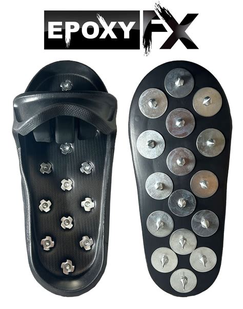 Spike Shoes Epoxy Floor Coating Zimpty ZY402 Fully Assembled Barbed