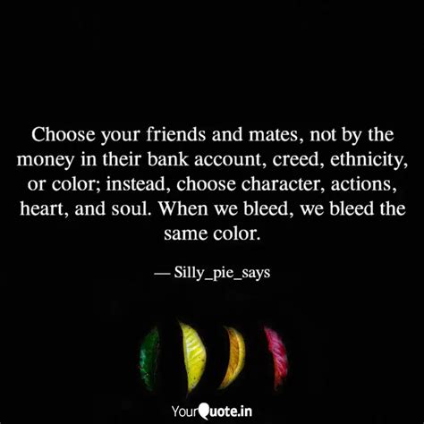 Choose your friends and m... | Quotes & Writings by pallawee mishra ...
