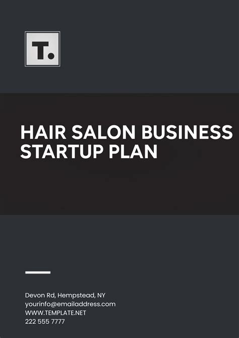 Hair Salon Business Plan Template 的图像结果