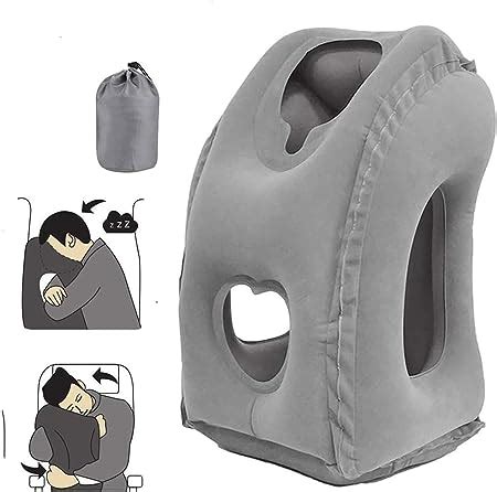 HANNEA® Inflatable Travel Pillow, Inflatable Airplane Pillow ...