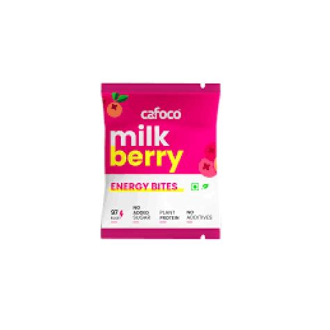 Milk Berry Energy Bites - Cafoco - Fresh Aisle – Fresh Aisle