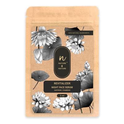 Nature4Nature Revitalizer Night Natural Face Serum | Glowing Skin ...