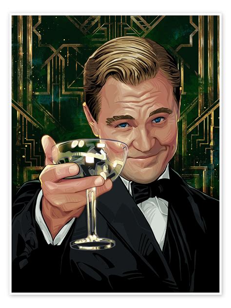 Wandbild „Prost! - The Great Gatsby“ von Nikita Abakumov | Posterlounge.ch